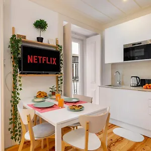 Whome Intendente Modern 1-bed W/ Lift & Ac In Notch Location Lisboa